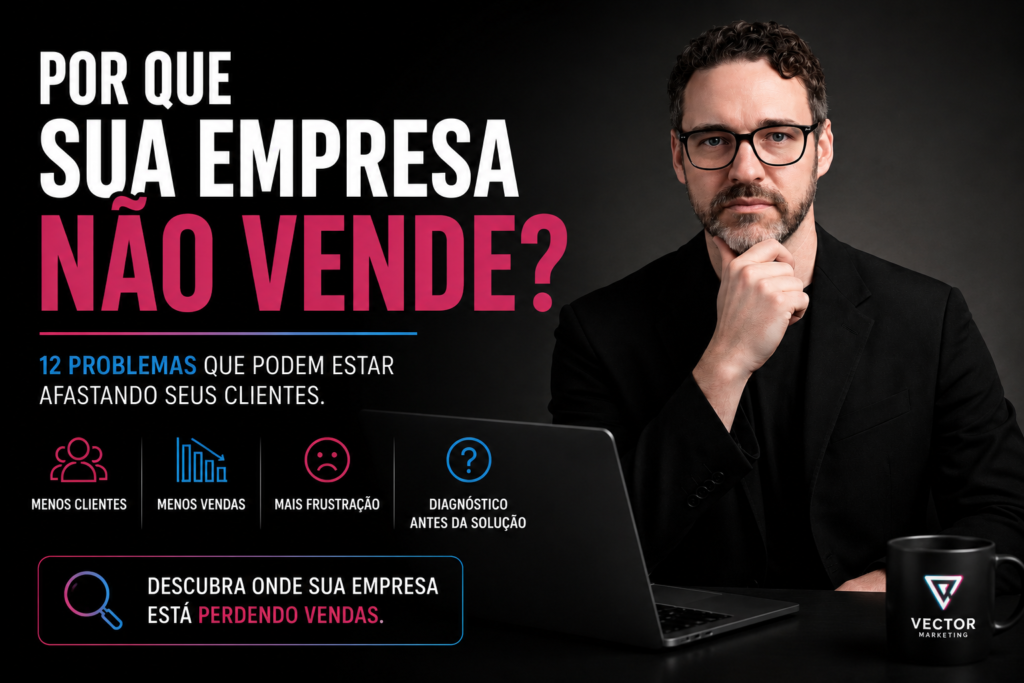 Por que minha empresa não vende e como identificar o problema