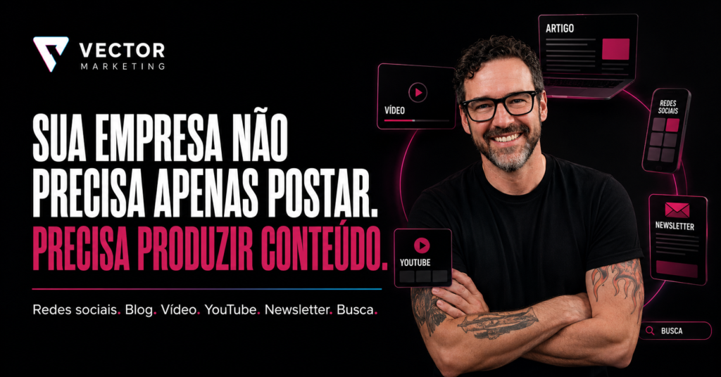 Produção de conteúdo para empresas deixou de significar apenas publicar nas redes sociais.