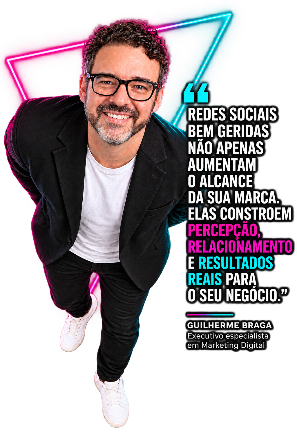 Guilherme Braga, especialista em gestão de redes sociais no Rio de Janeiro
