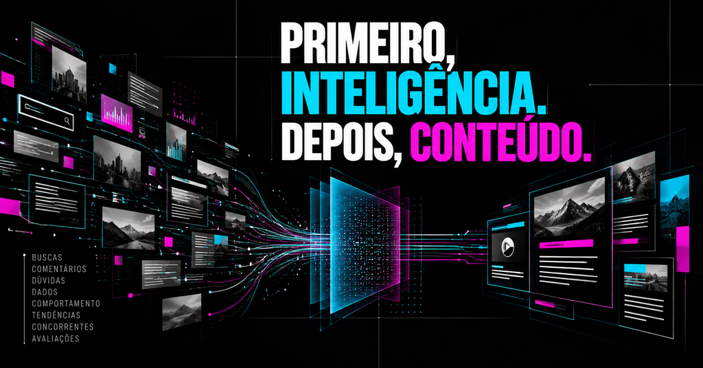 Inteligência artificial aplicada à estratégia de conteúdo