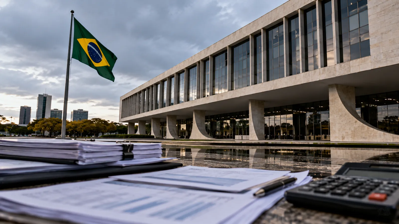CBS 11,3%: sede governamental em Brasília representa a reforma tributária que muda os impostos em 2027