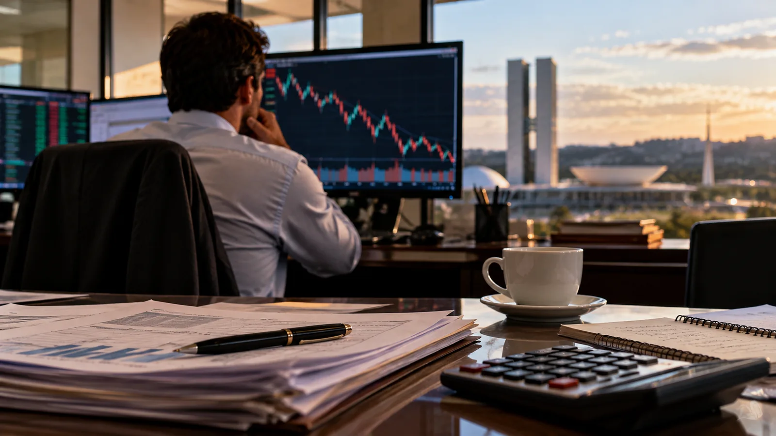 Copom novembro 2026: analista financeiro acompanha mercado antes da decisão sobre a Selic