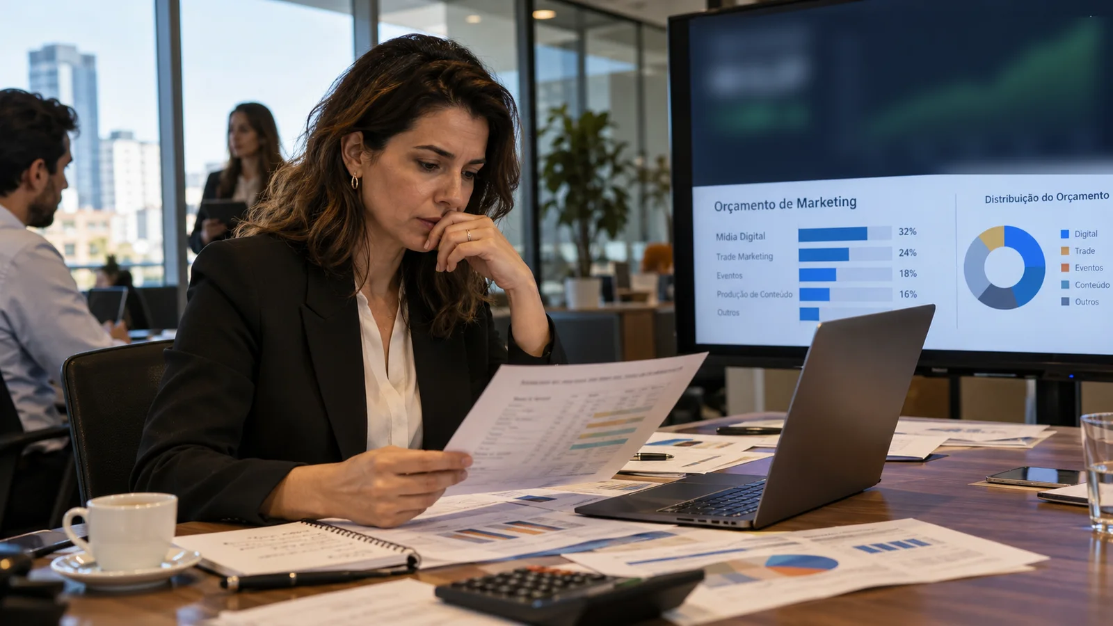 Dólar alto: gestora de marketing revisa o orçamento diante do painel de distribuição de verba