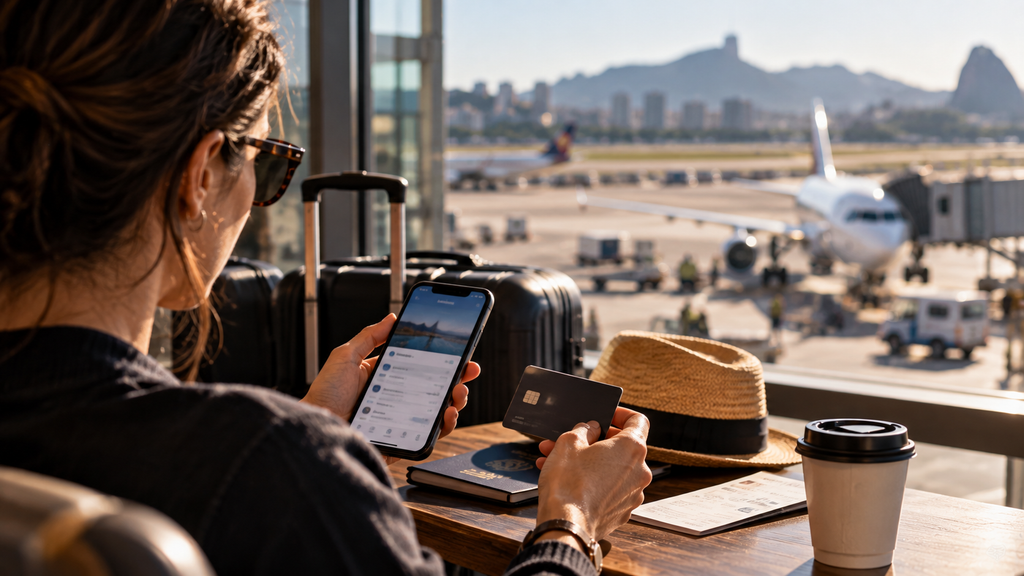Consumidor brasileiro calcula gastos de viagem com dólar abaixo de R$ 5