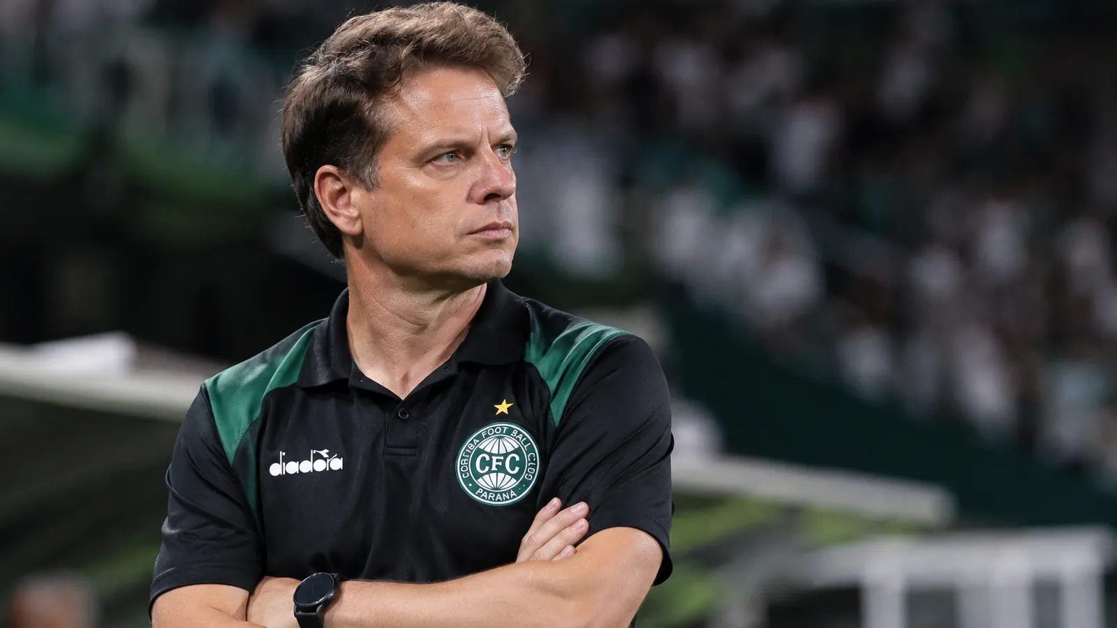 Fernando Seabra demitido do Coritiba, imagem ilustrativa gerada por IA